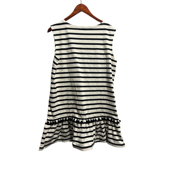 Marc Jacobs Sleeveless Striped Peplum Dress M - Picture 7 of 8